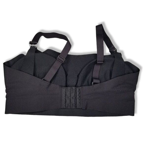 Belly Bandit Size Medium Black Leak Proof Nursing Bra Maternity Removable Cups - Picture 5 of 10